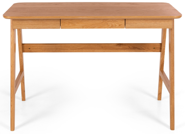 Radius Desk Oak